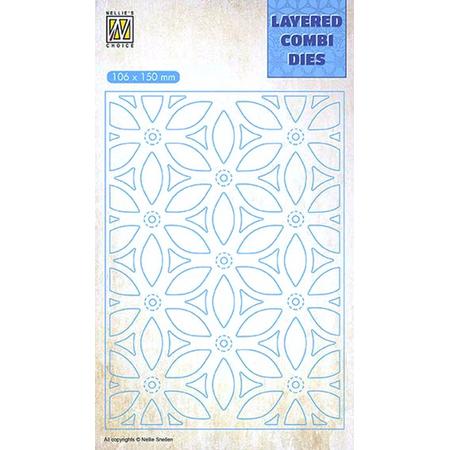 Layered Combi Dies - Flower - Layer B - Maak mooie kaarten en Scrapbook